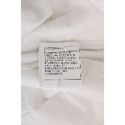 White Cotton Slim Fit Casual Pants