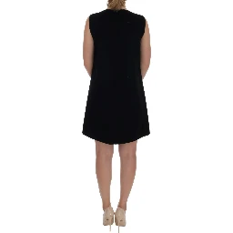 Black I AM A PRINCESS Crystal Shift Dress