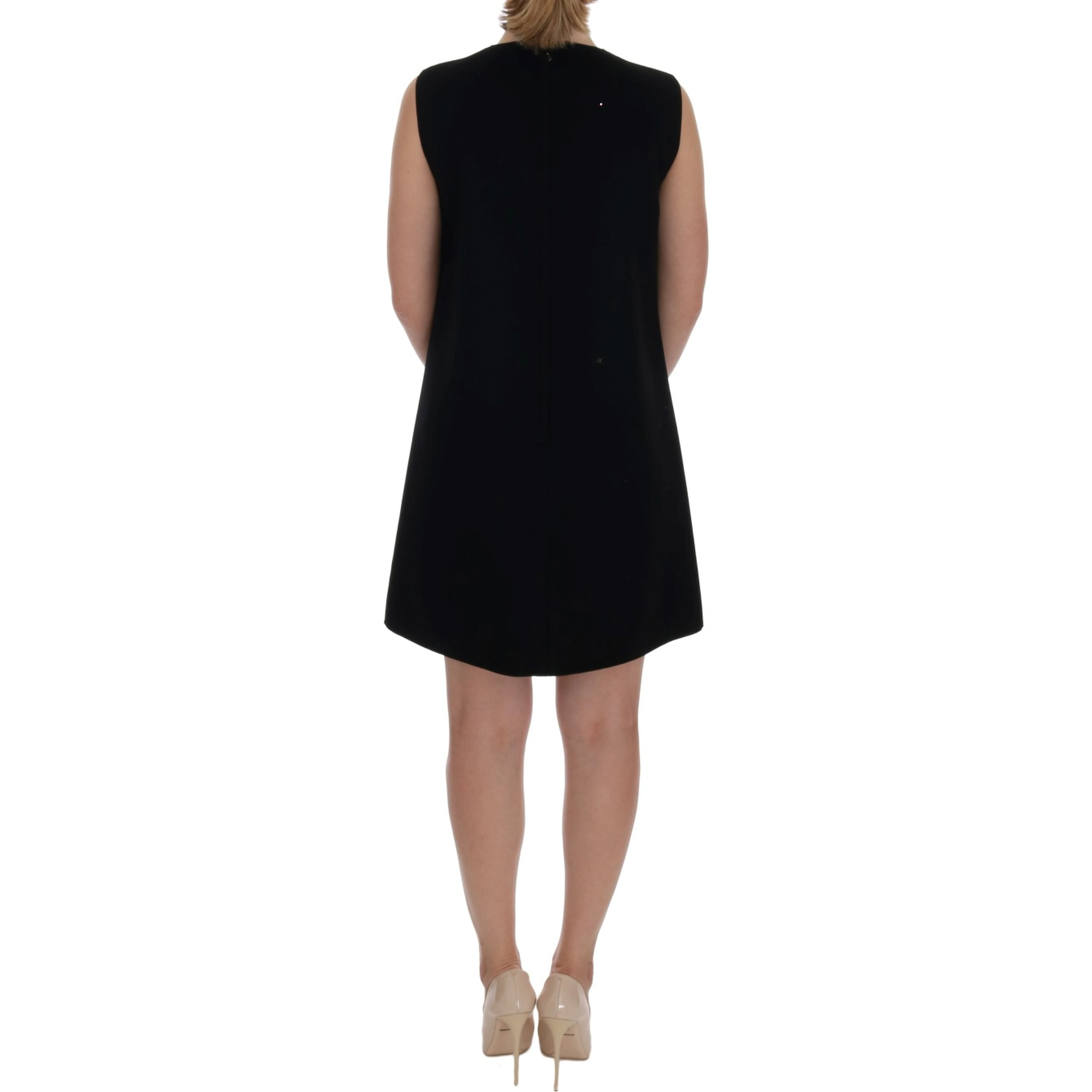 Black I AM A PRINCESS Crystal Shift Dress