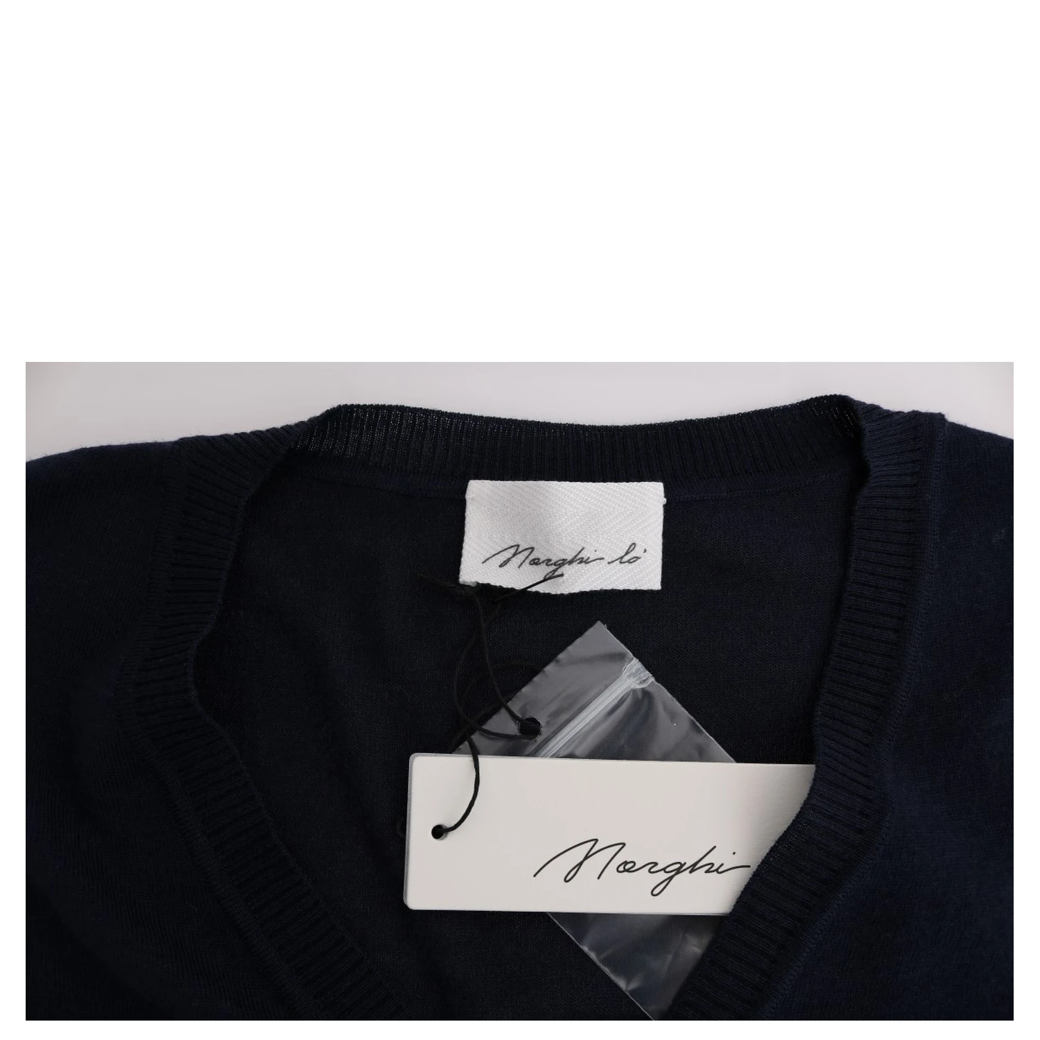 Blue Wool Blouse Sweater