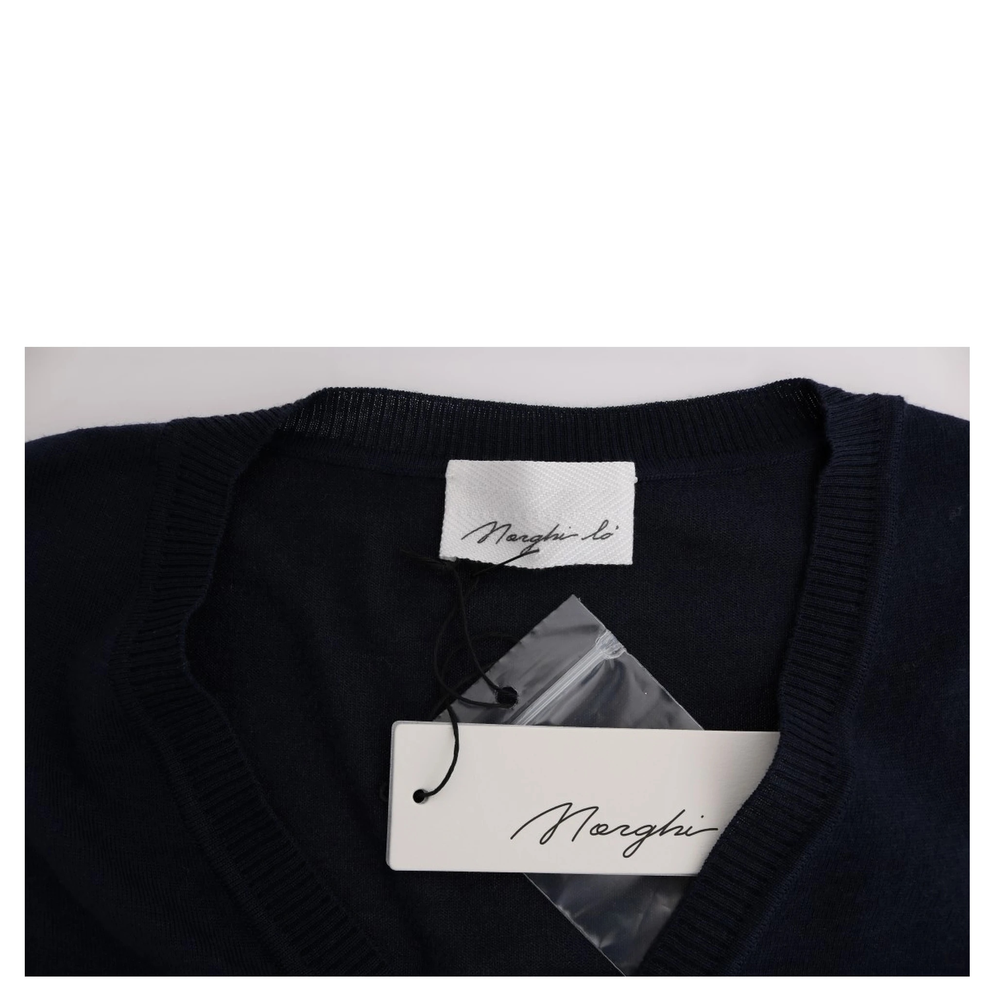 Blue Wool Blouse Sweater