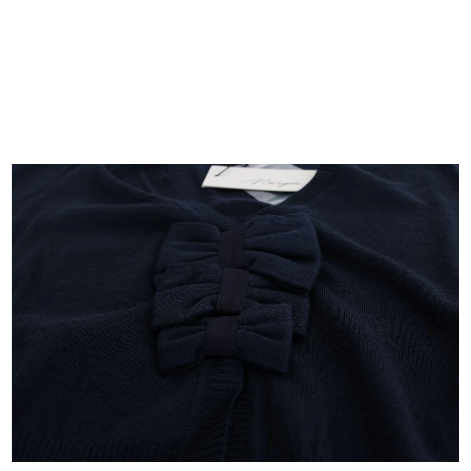 Blue Wool Blouse Sweater
