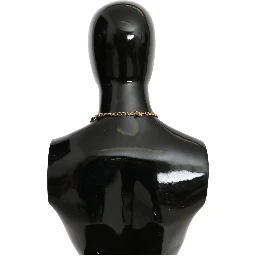 Green Leaves Gold Brass Crystal Flower Pendant Necklace