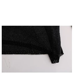 Gray Viscose Knitted Sweater