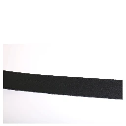 Black Cayman Linen Leather Belt