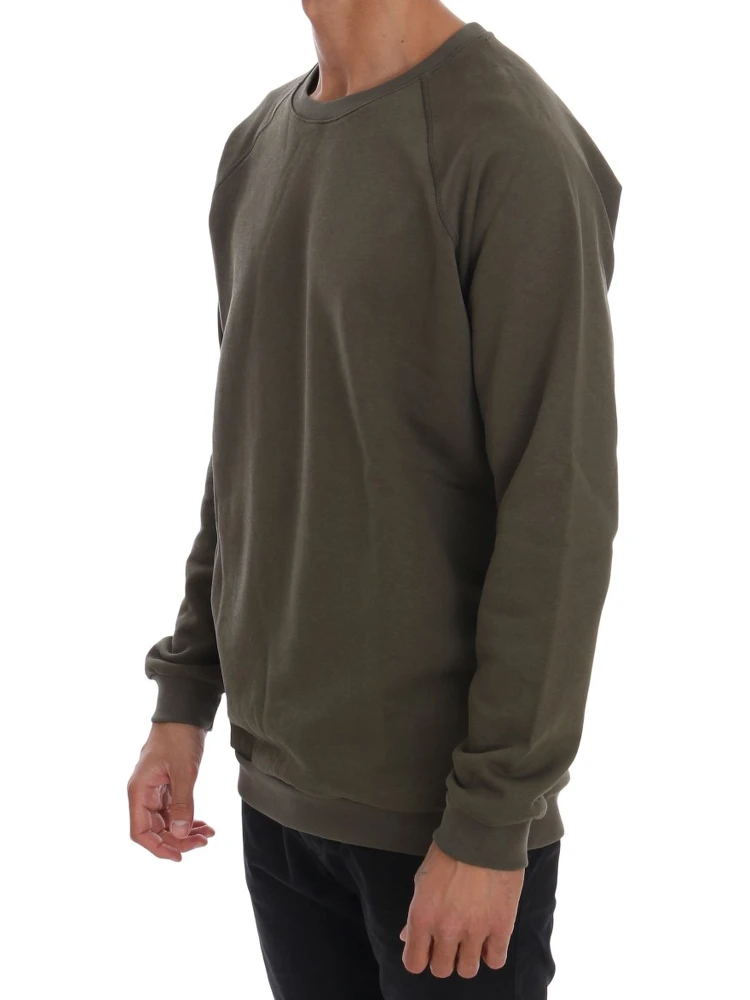 Green Crewneck Cotton Sweater alternative