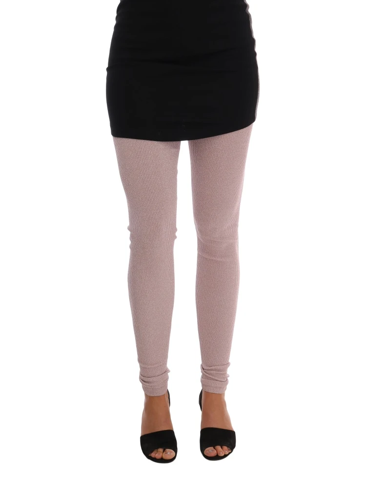 Pink Stretch Waist Tights Stockings alternative