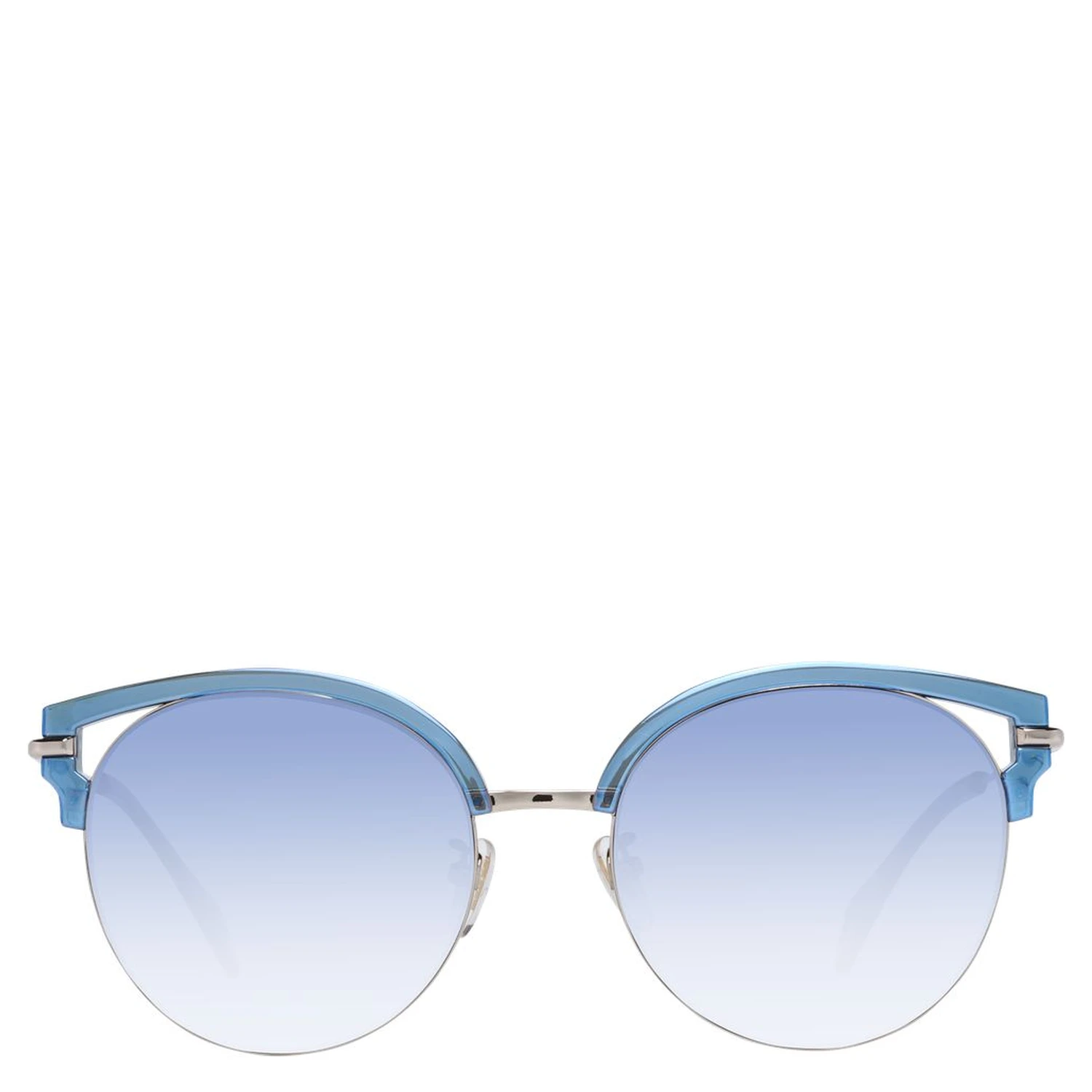 Blue Metal & Plastic Sunglasses