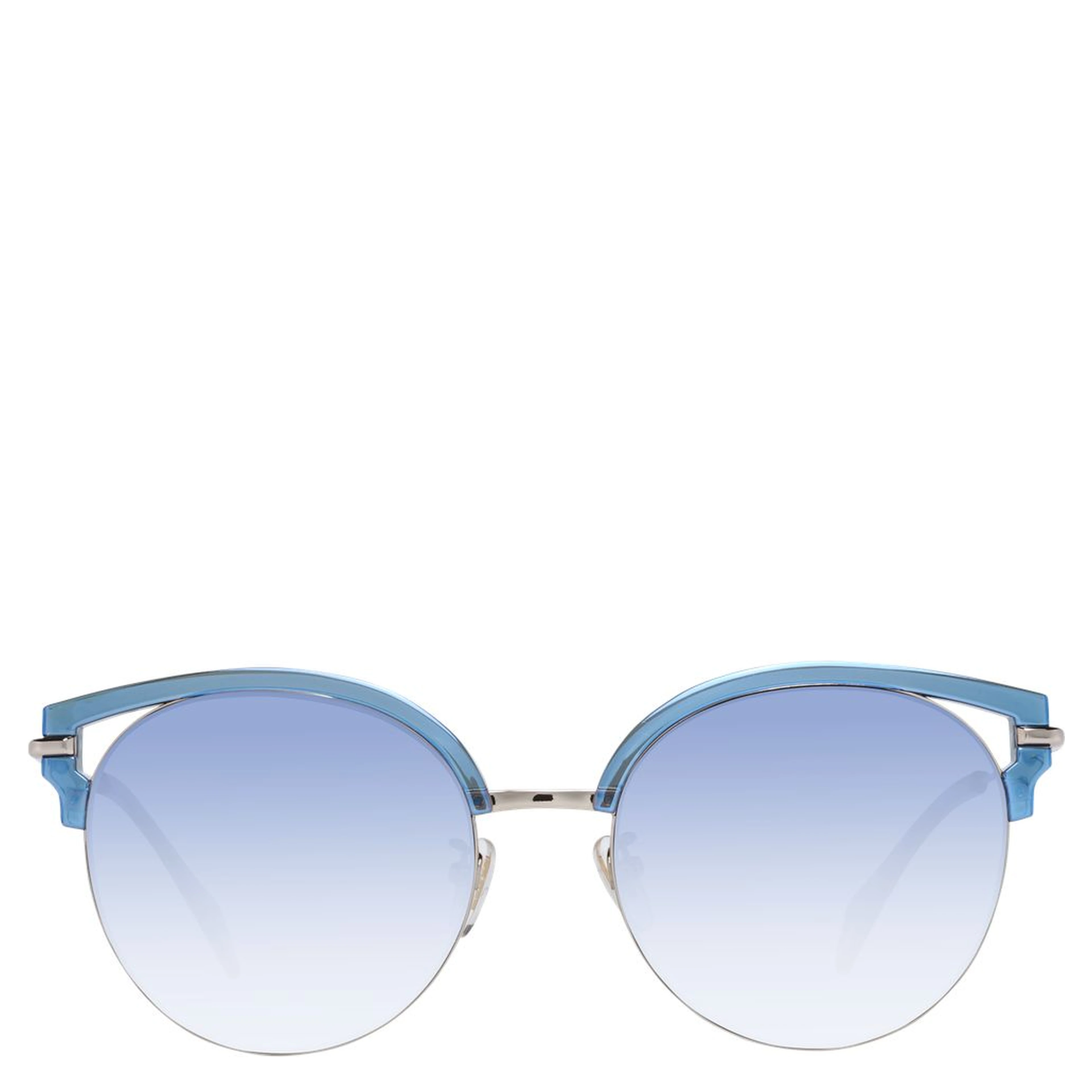 Blue Metal & Plastic Sunglasses