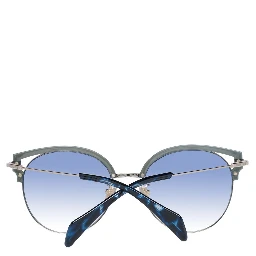 Blue Metal & Plastic Sunglasses