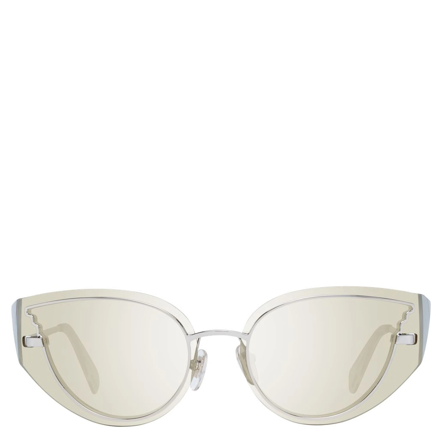 Gold Metal & Plastic Sunglasses