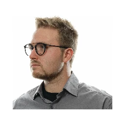 Black Metal & Plastic Glasses (Frames)