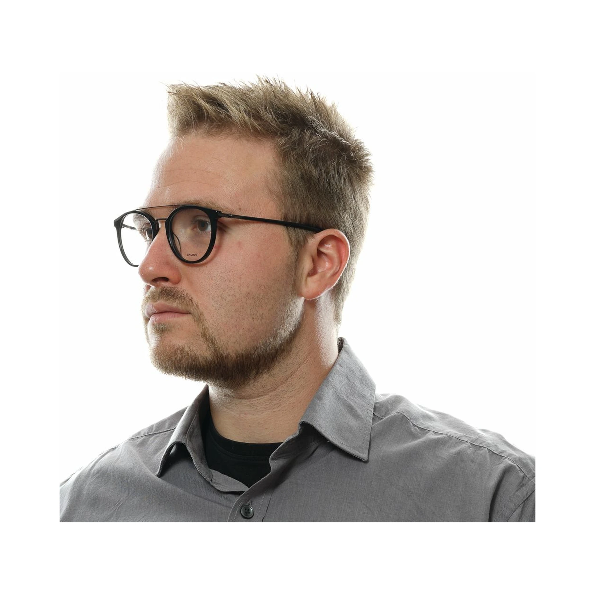 Black Metal & Plastic Glasses (Frames)