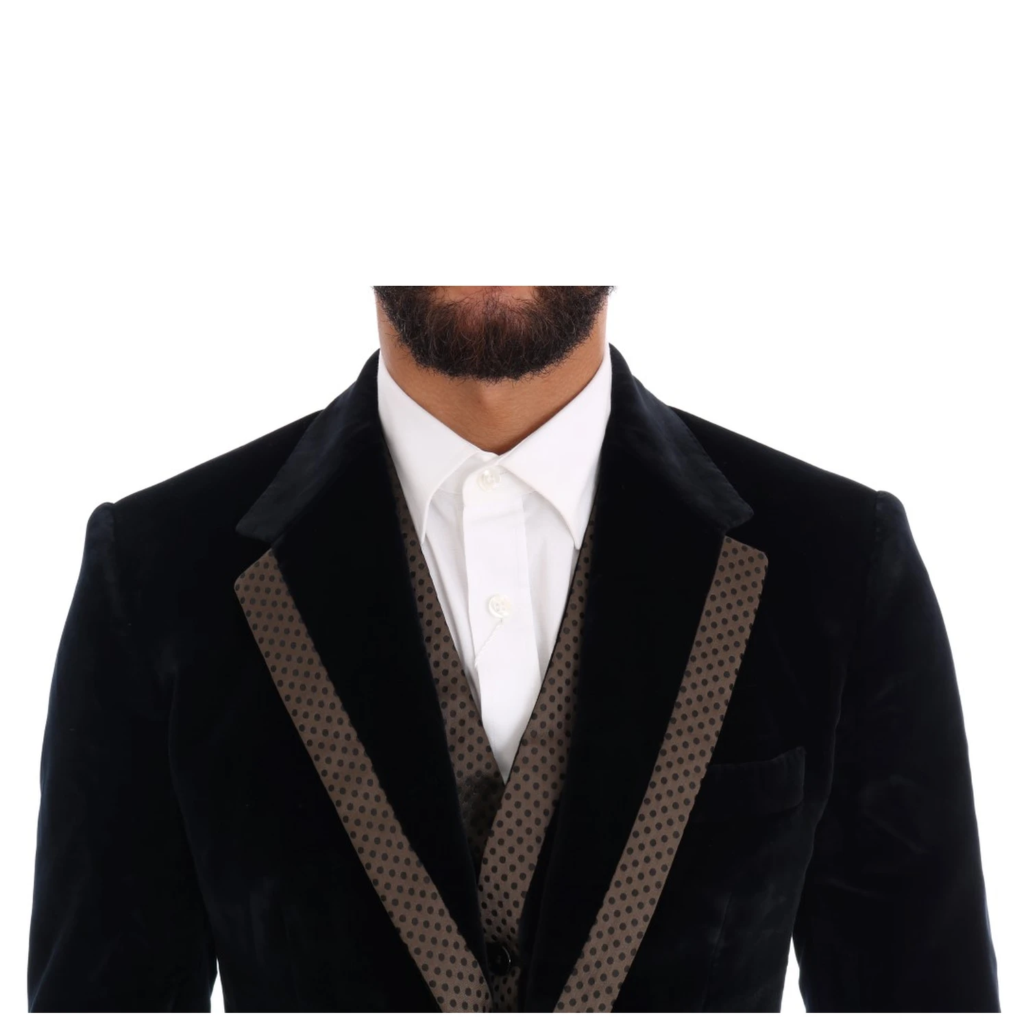 Blue Velvet Two Button Slim 3 Piece Suit