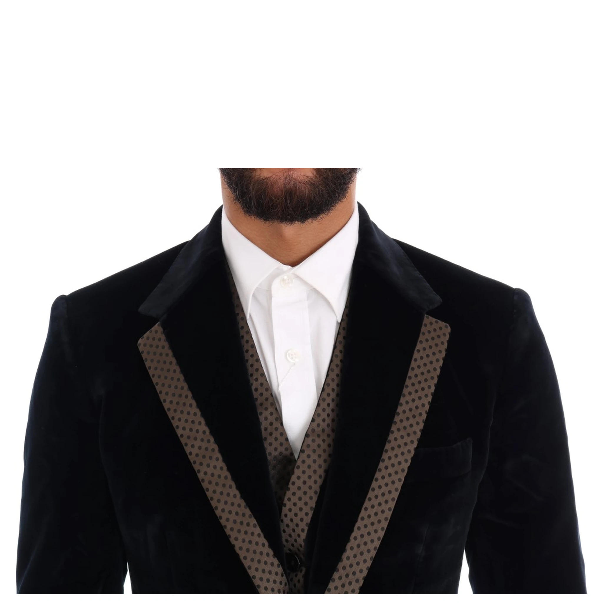 Blue Velvet Two Button Slim 3 Piece Suit