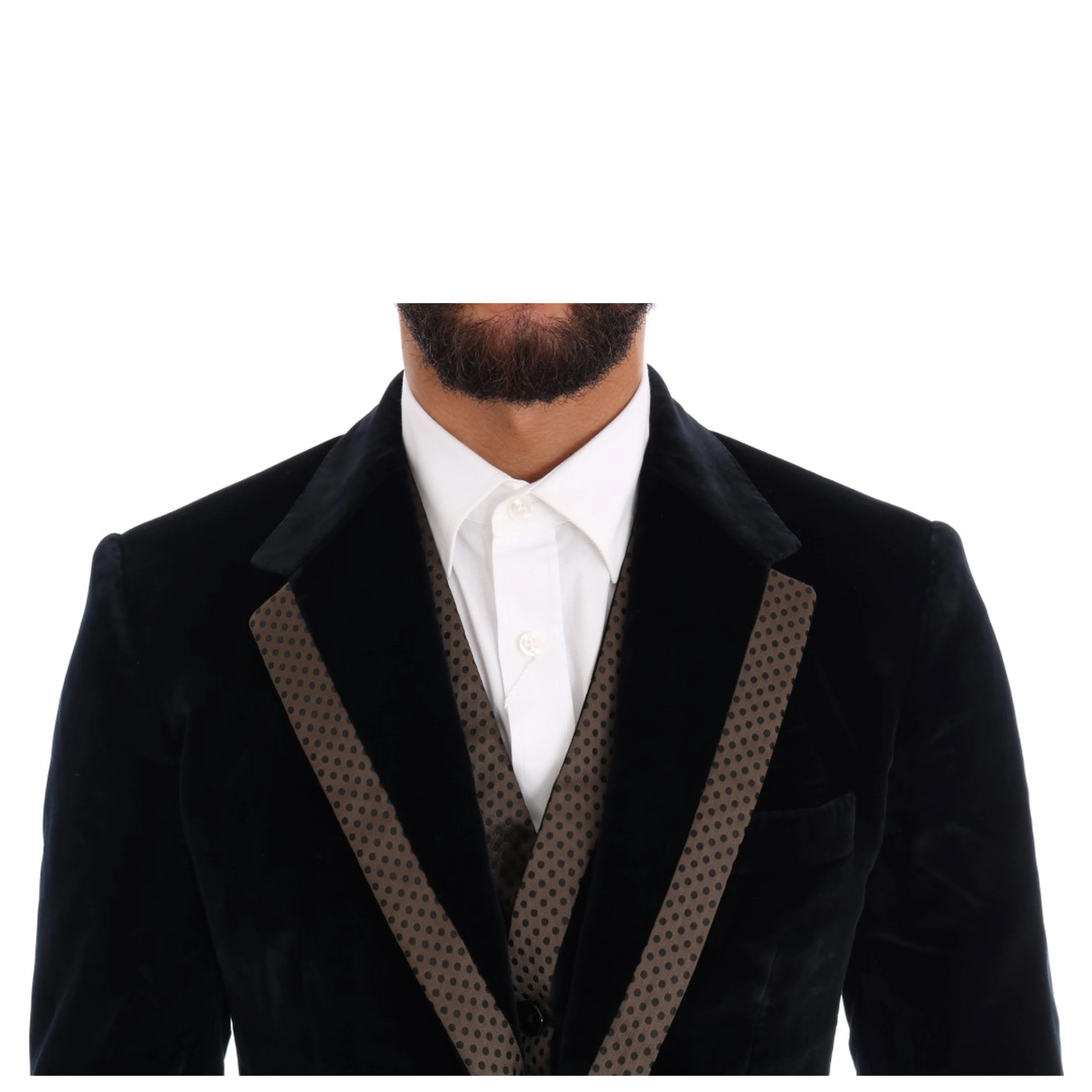 Blue Velvet Two Button Slim 3 Piece Suit