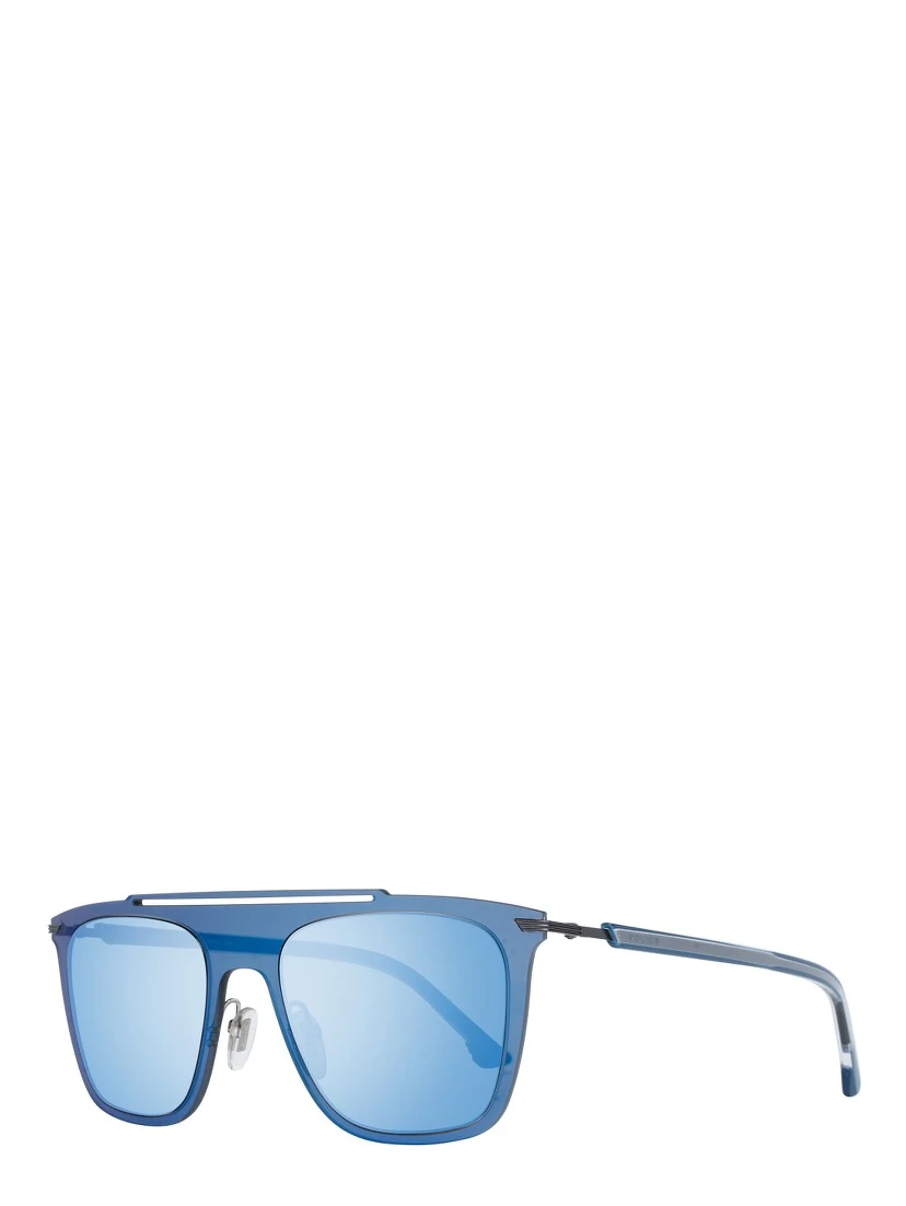 Blue Metal & Plastic Sunglasses
