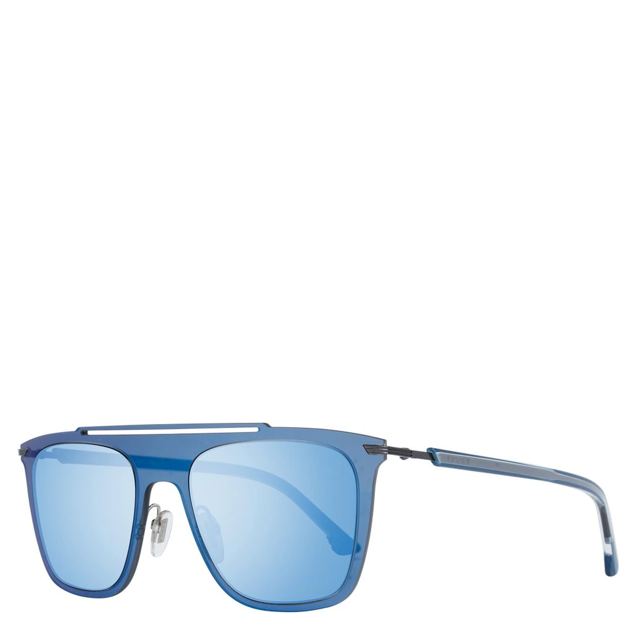 Blue Metal & Plastic Sunglasses