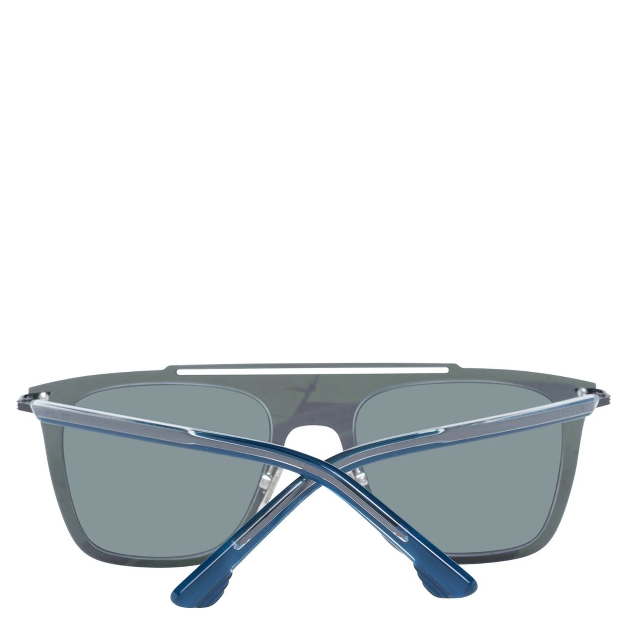 Blue Metal & Plastic Sunglasses