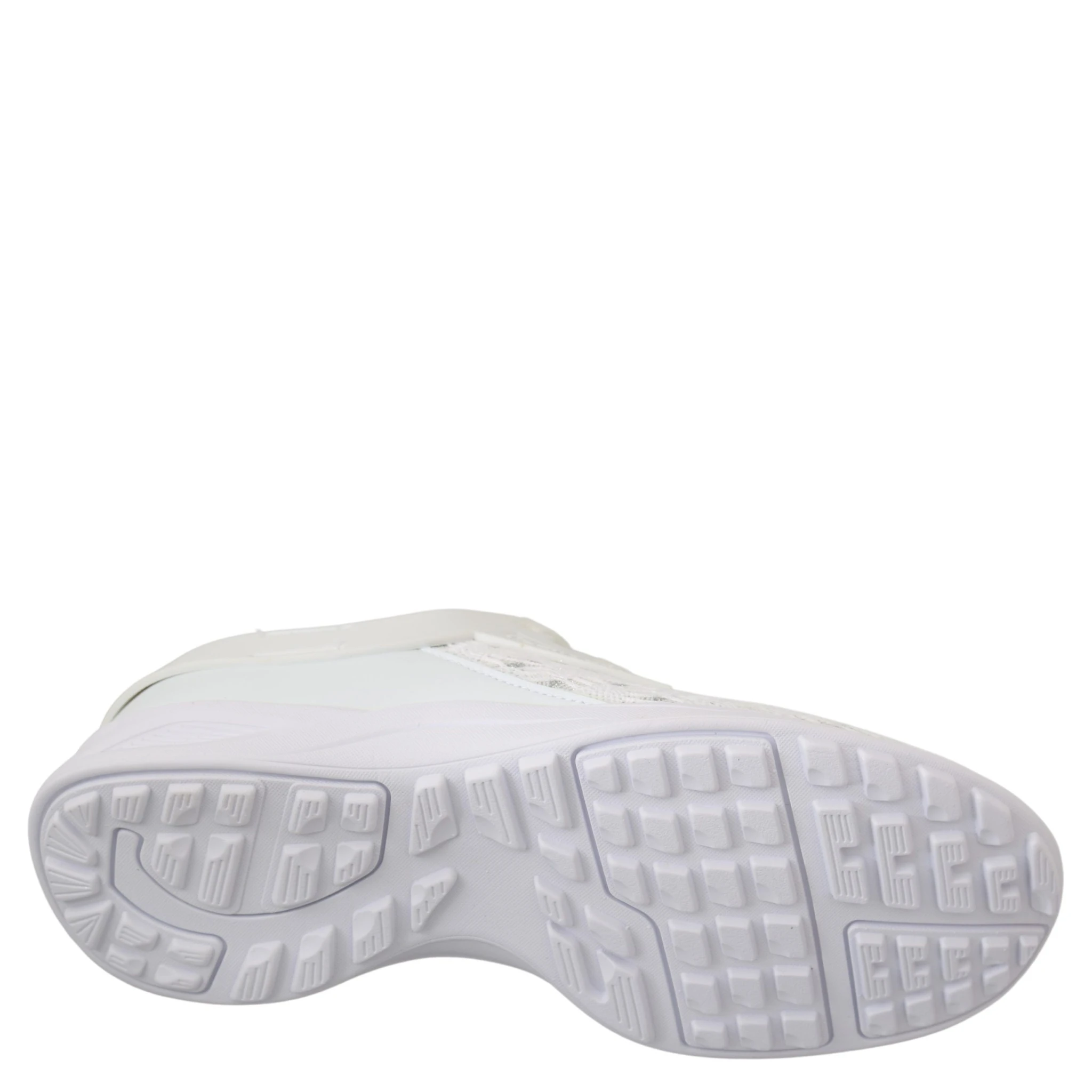 White Polyester Casual Sneakers Shoes