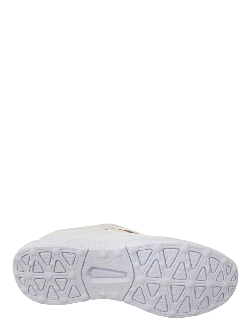 White Pink Polyester Becky Sneakers Shoes