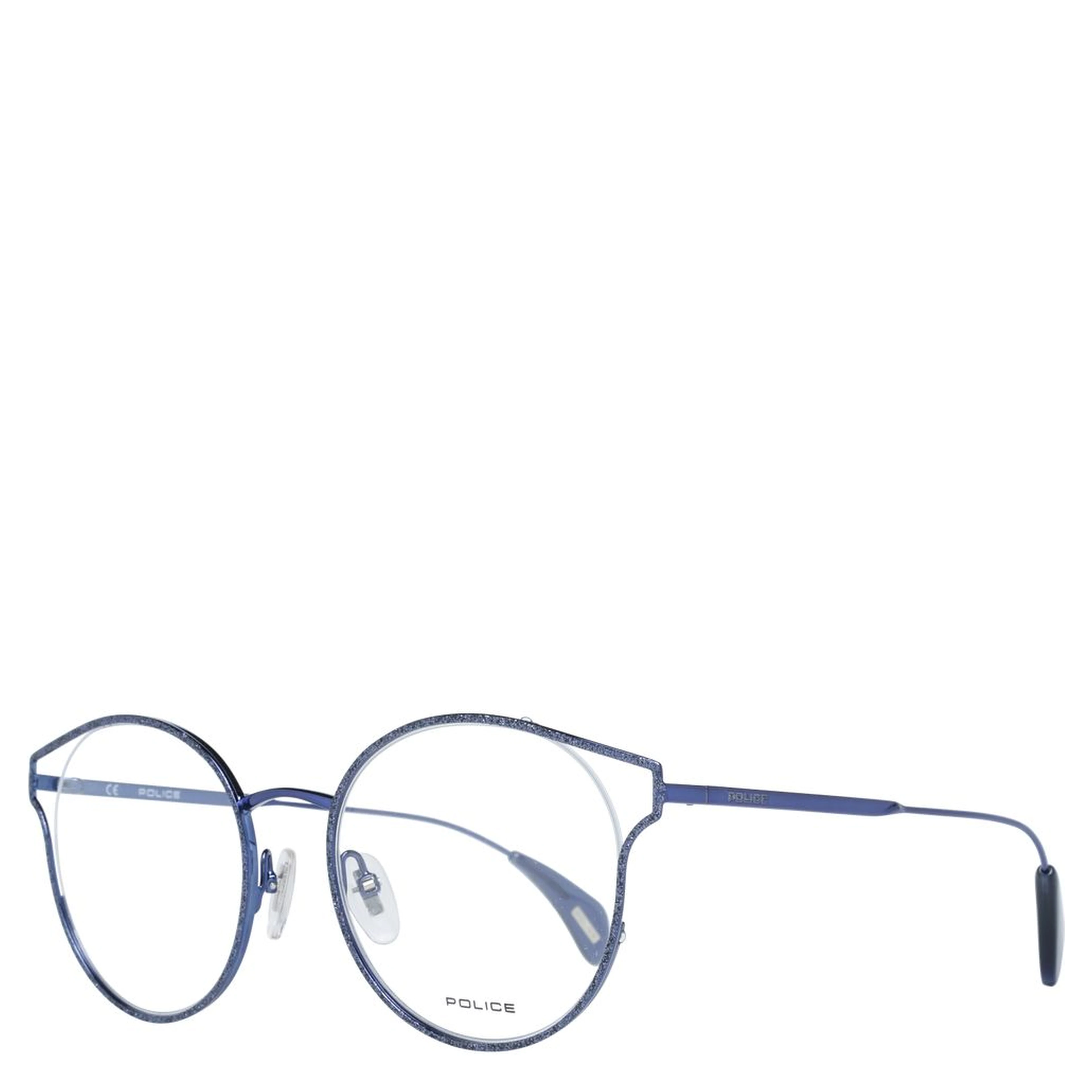 Blue Metal & Plastic Glasses (Frames)