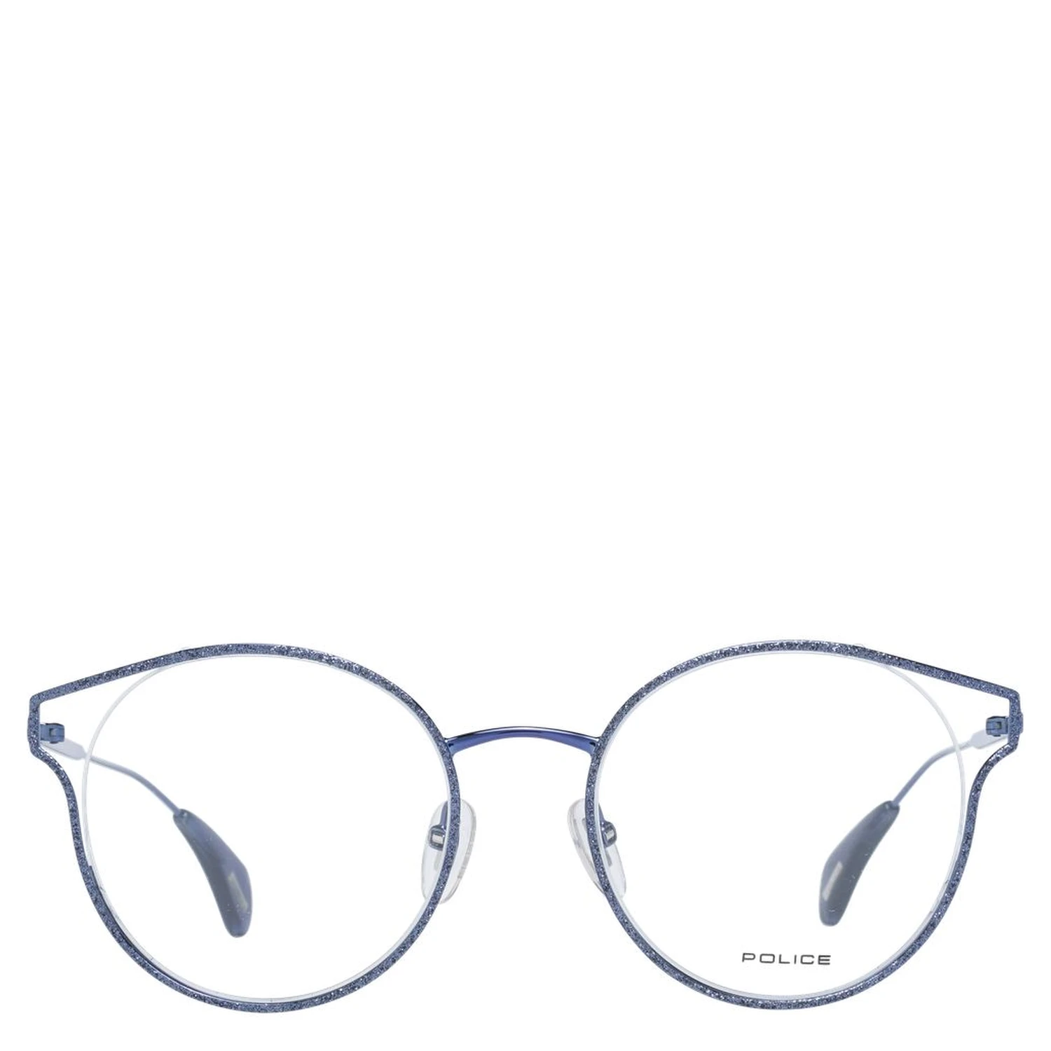 Blue Metal & Plastic Glasses (Frames)