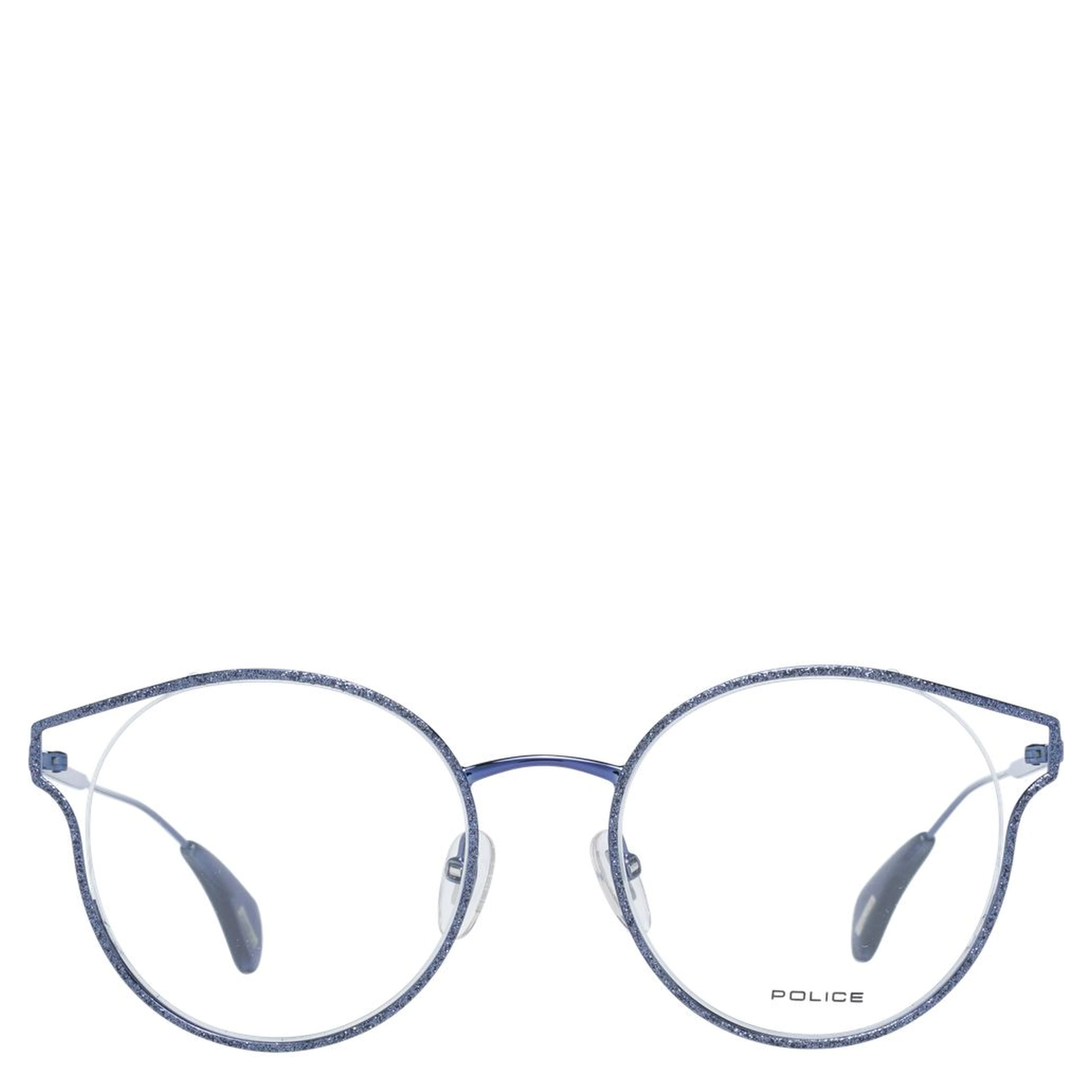 Blue Metal & Plastic Glasses (Frames)