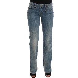 Blue Wash Cotton Classic Jeans