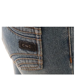 Blue Wash Cotton Classic Jeans