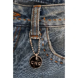 Blue Wash Cotton Classic Jeans