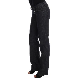 Dark Blue Cotton Classic Fit Jeans