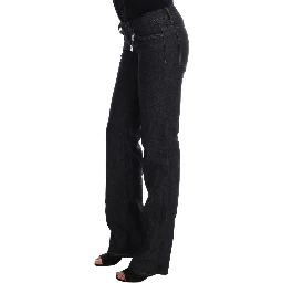 Dark Blue Cotton Classic Fit Jeans