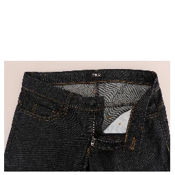 Dark Blue Cotton Classic Fit Jeans