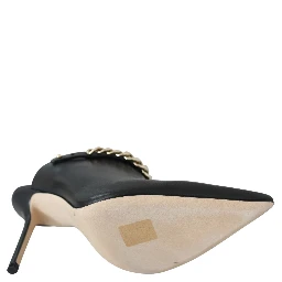 Black Calf Leather Lexx Pumps Shoes