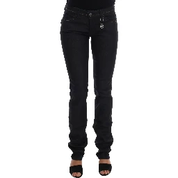 Blue Cotton Stretch Slim Fit Jeans