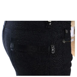 Blue Cotton Stretch Slim Fit Jeans
