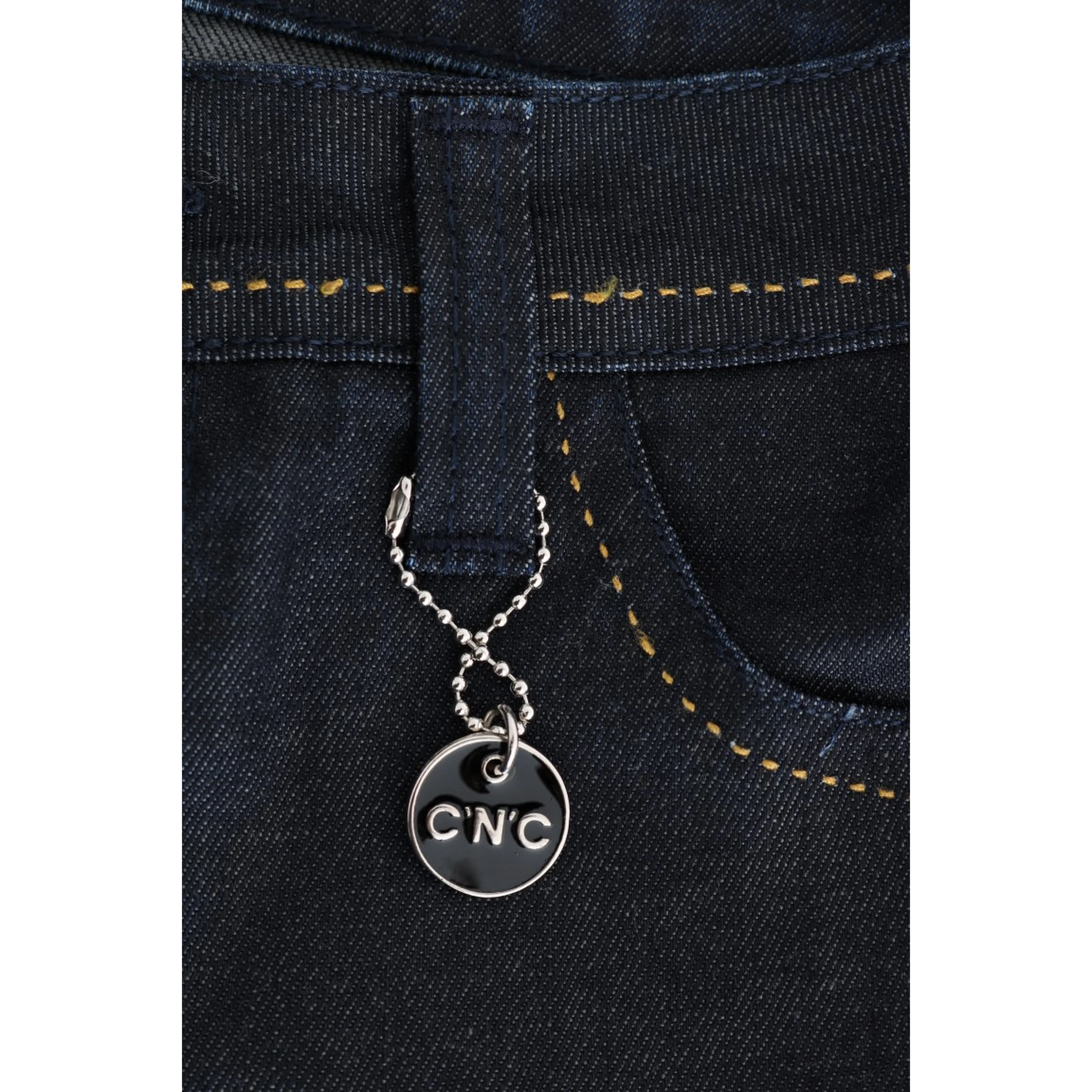 Blue Cotton Stretch Slim Fit Jeans