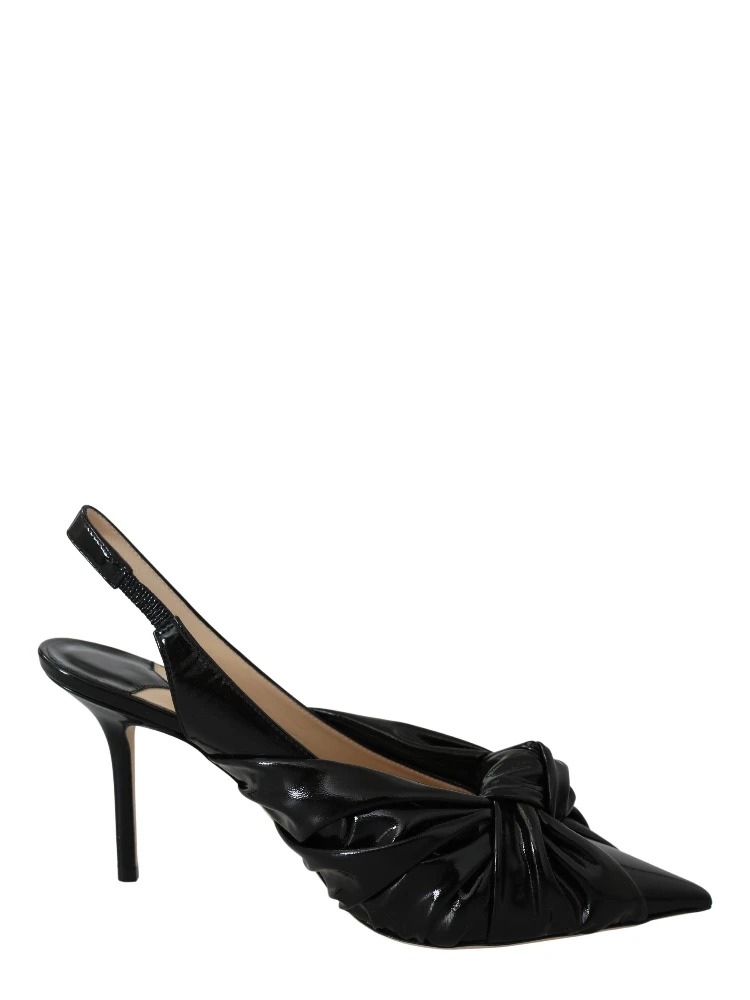 Black Patent Leather Annabell 85 Pumps