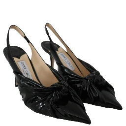 Black Patent Leather Annabell 85 Pumps