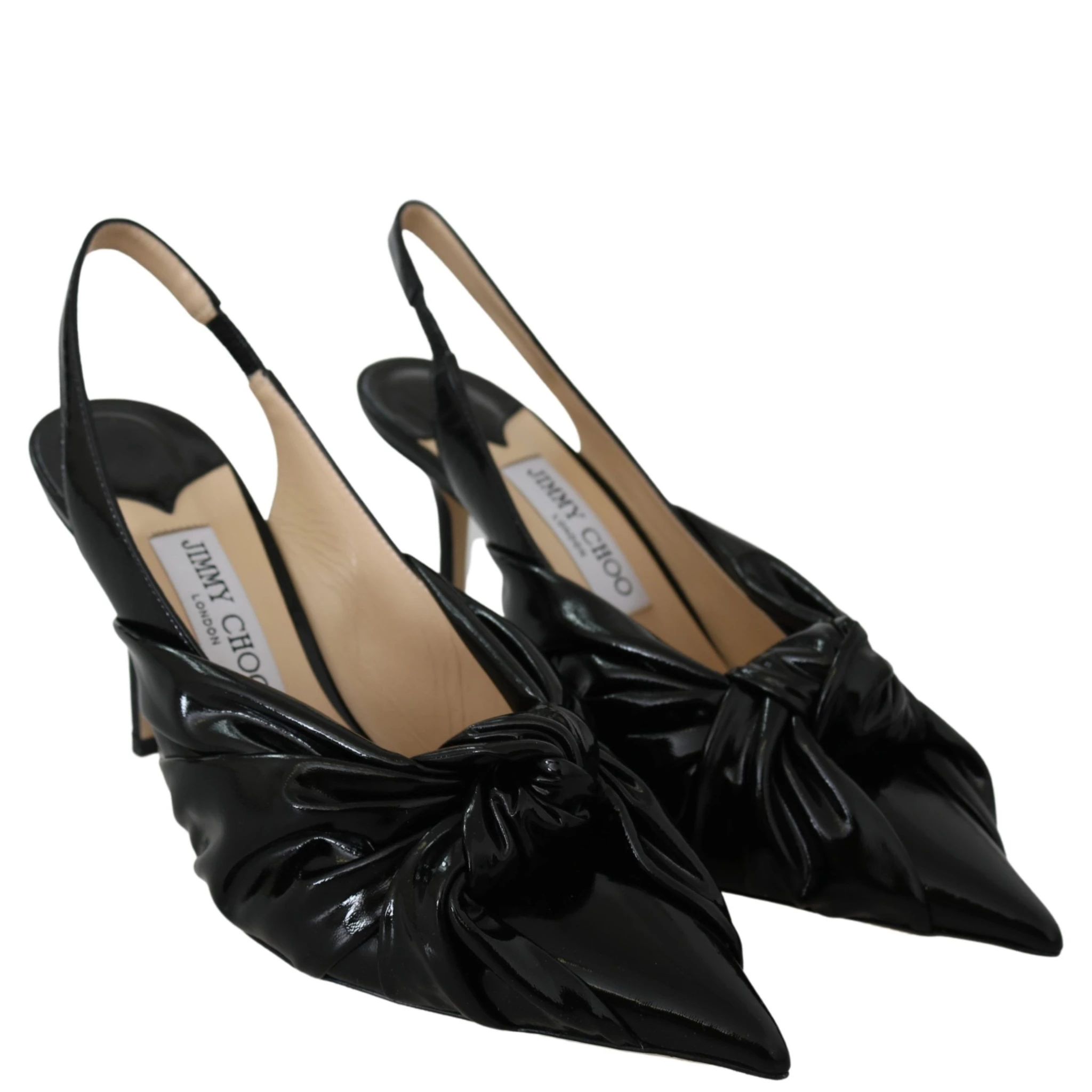 Black Patent Leather Annabell 85 Pumps