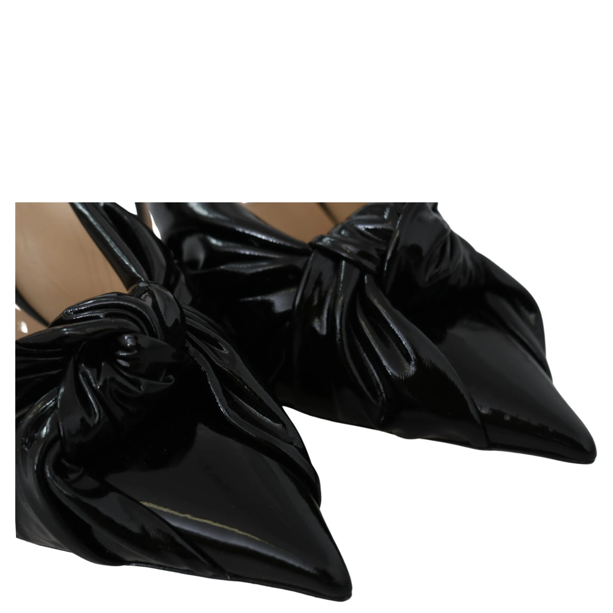 Black Patent Leather Annabell 85 Pumps