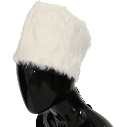 White Xiangao Lamb Fur Beanie