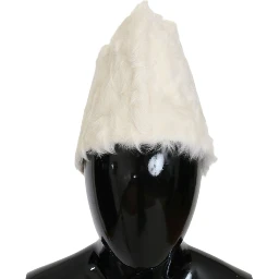 White Xiangao Lamb Fur Beanie