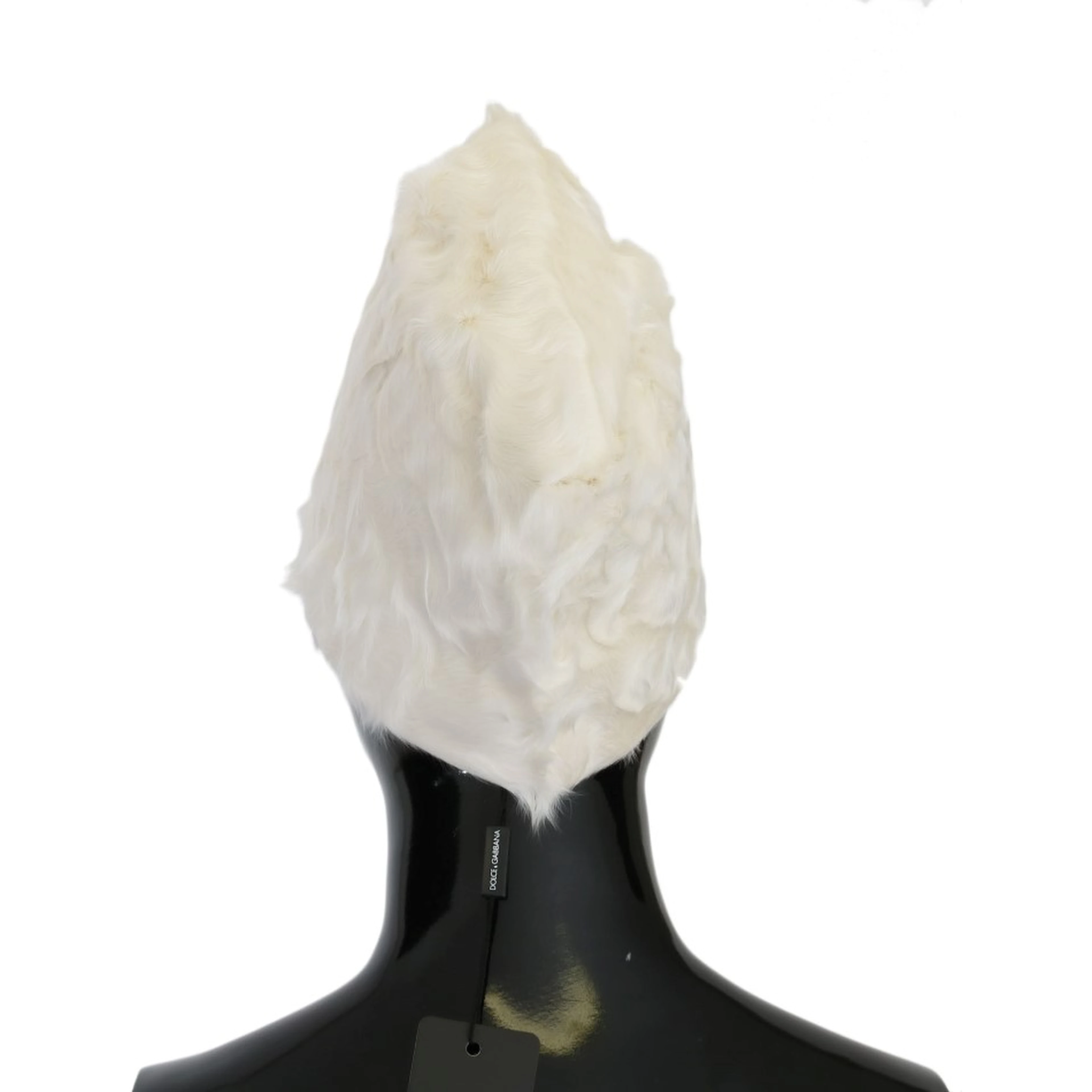 White Xiangao Lamb Fur Beanie