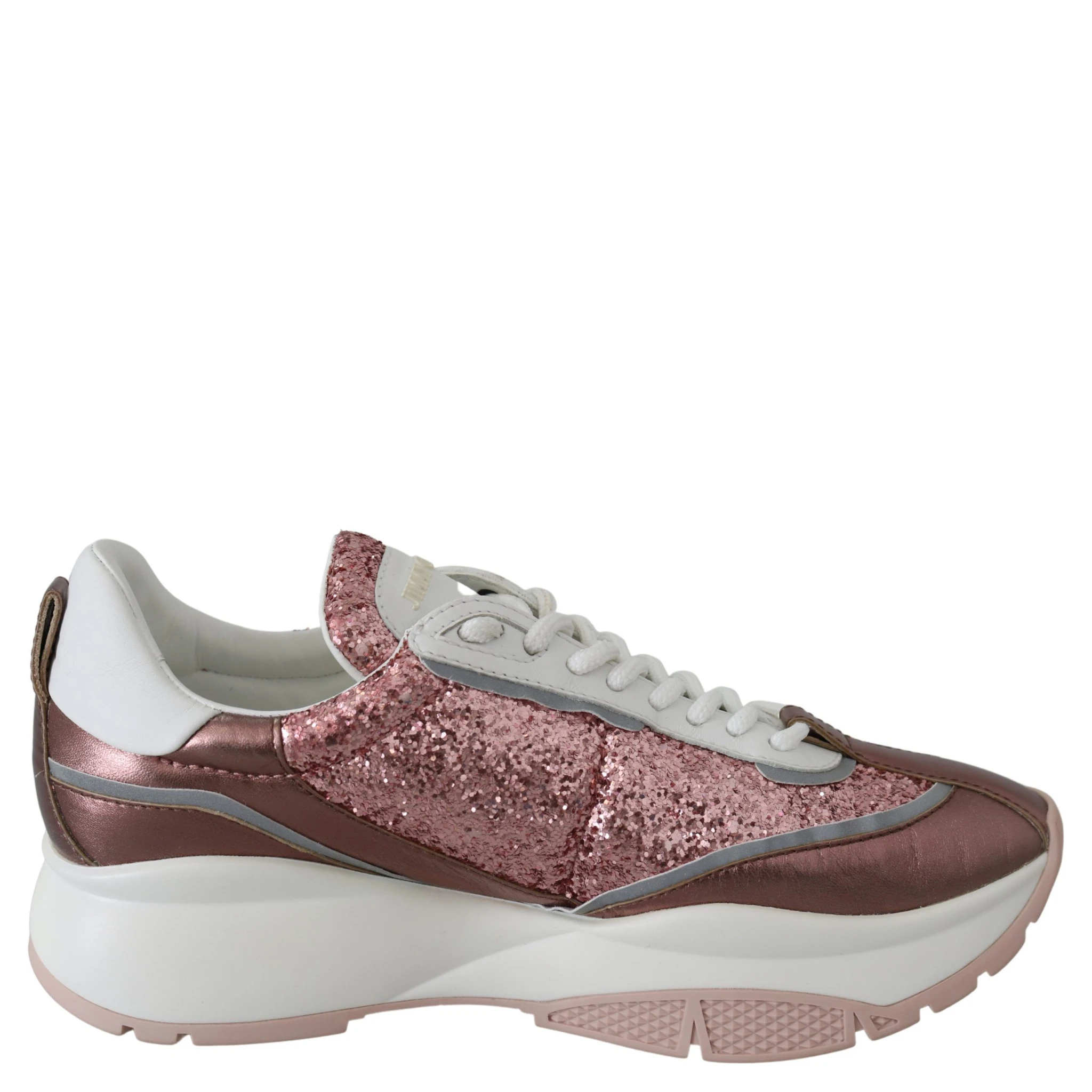 Pink Candyfloss Leather Raine Sneakers