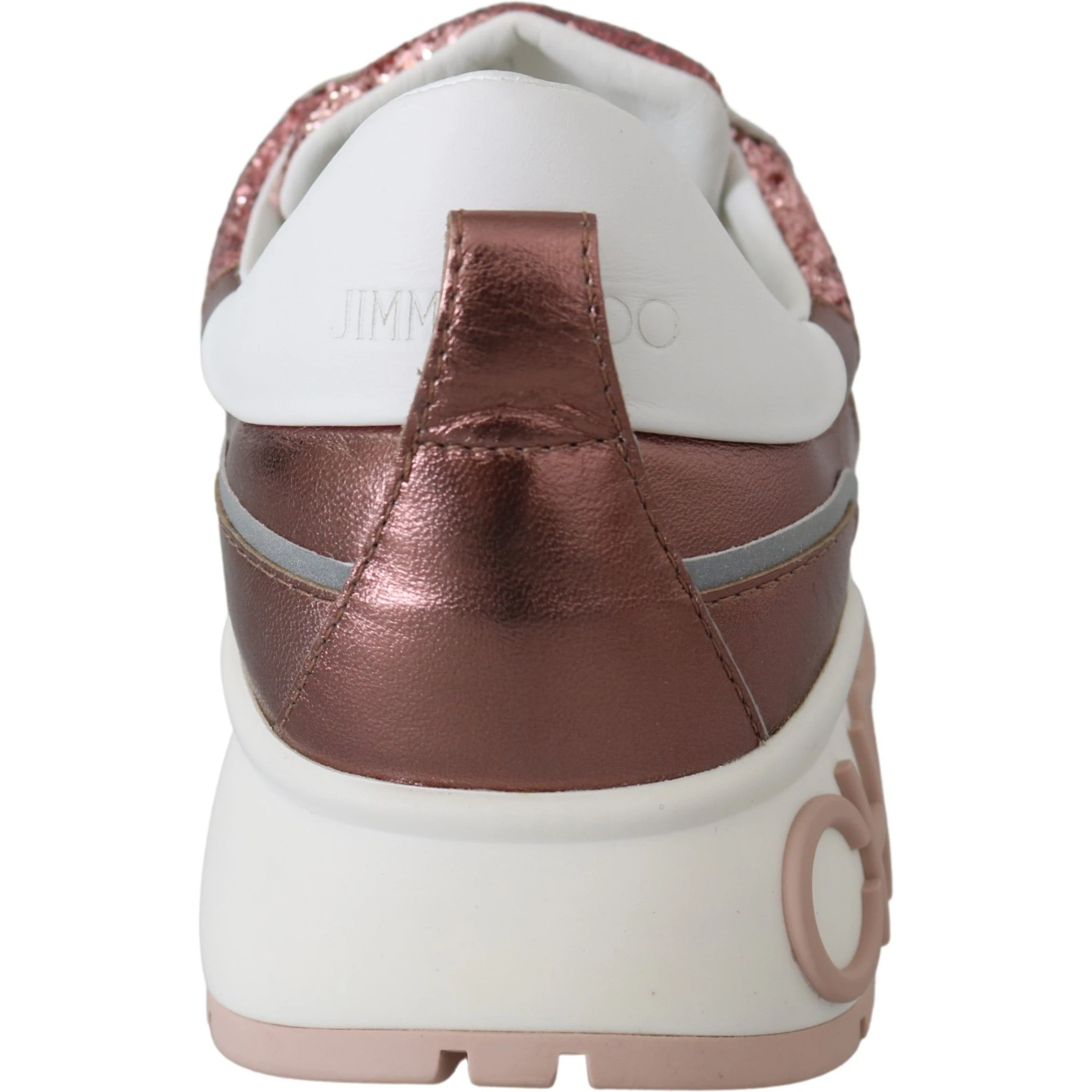 Pink Candyfloss Leather Raine Sneakers
