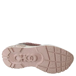 Pink Candyfloss Leather Raine Sneakers