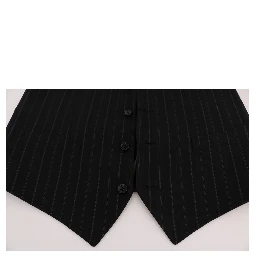 Black STAFF Cotton Striped Vest