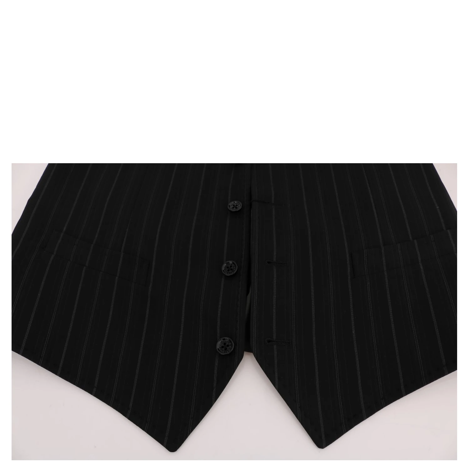 Black STAFF Cotton Striped Vest
